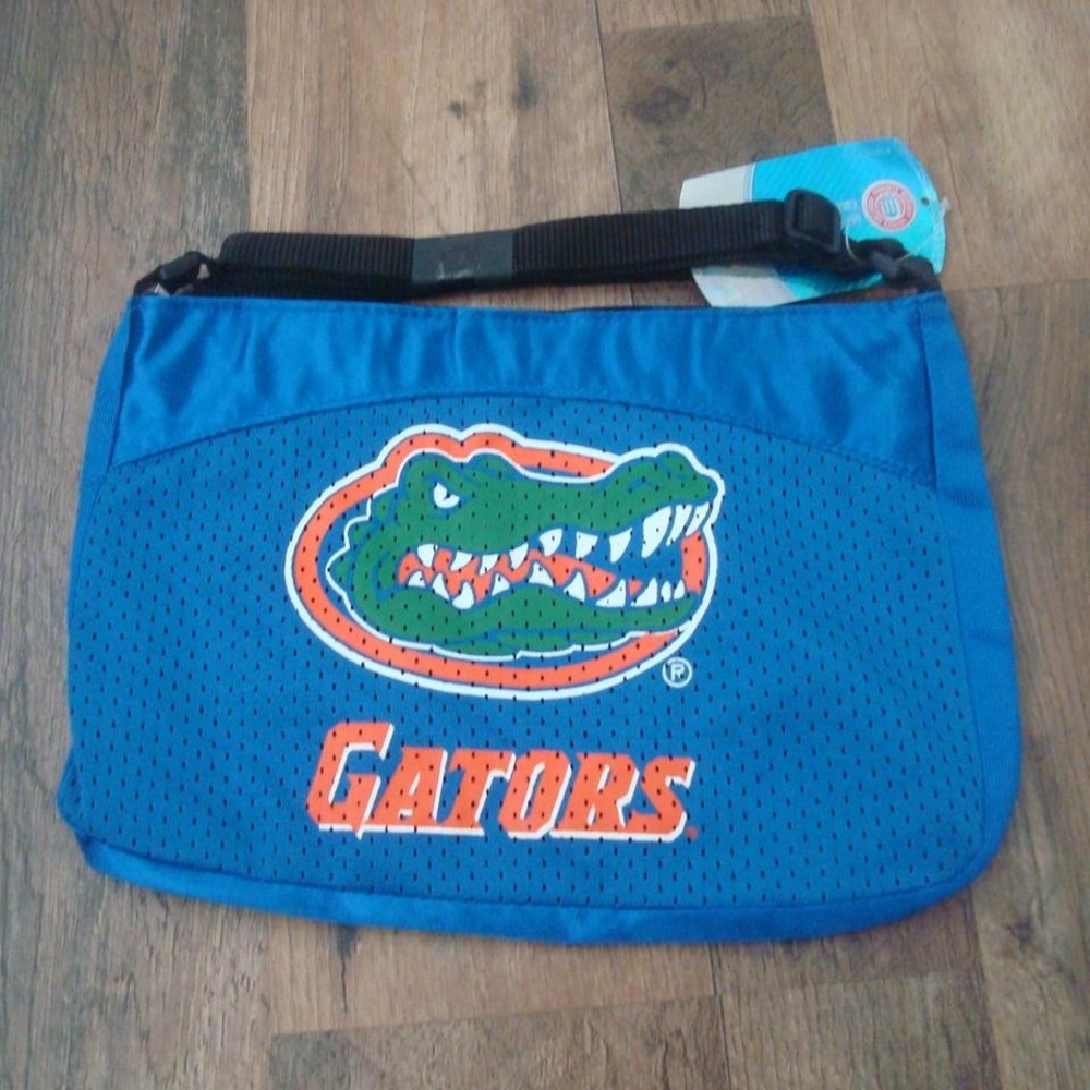 FLORIDA GATORS 8X10 JERSEY BAG PURSE VINTAGE NEW TAILGATE‎ HANDBAG TOTE